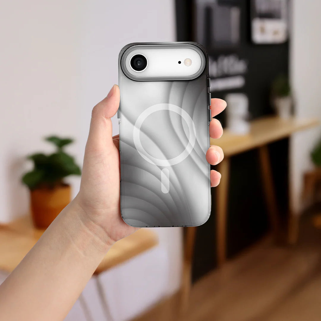 LZEL MagFluxo Craft MagSafe Case for iPhone Air | Gray