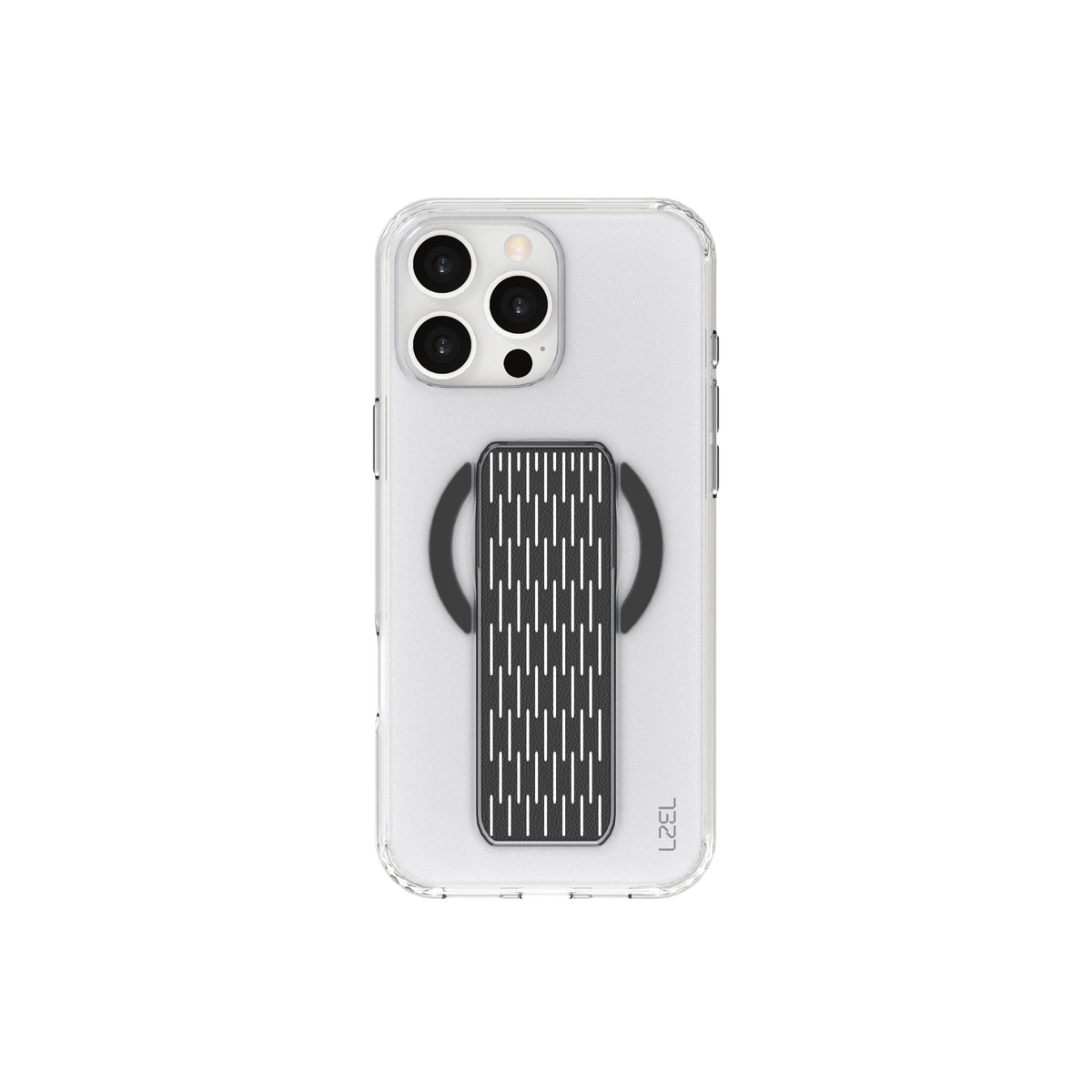 LZEL Clearmag Kickstand Clear Strap Magsafe With Enhanced Edge Protection Case For iPhone 16 Pro Max