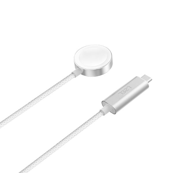 شاحن LZEL Celeris Powerdock | مضفر من القماش – 1.5 متر – USB-C إلى Apple Watch