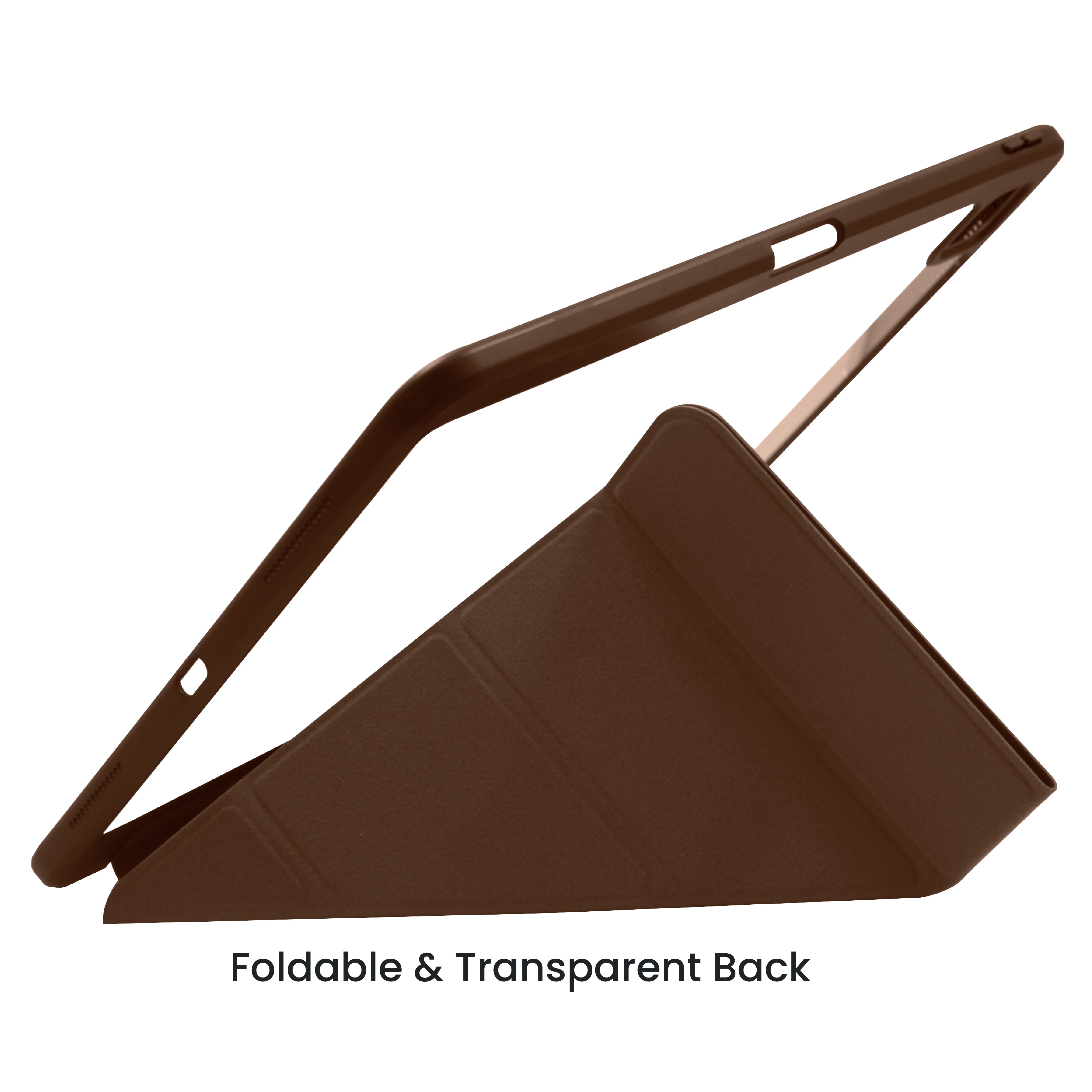 LZEL iPad Pro 11" Leather Smart Imperium Folio Series Case | Brown
