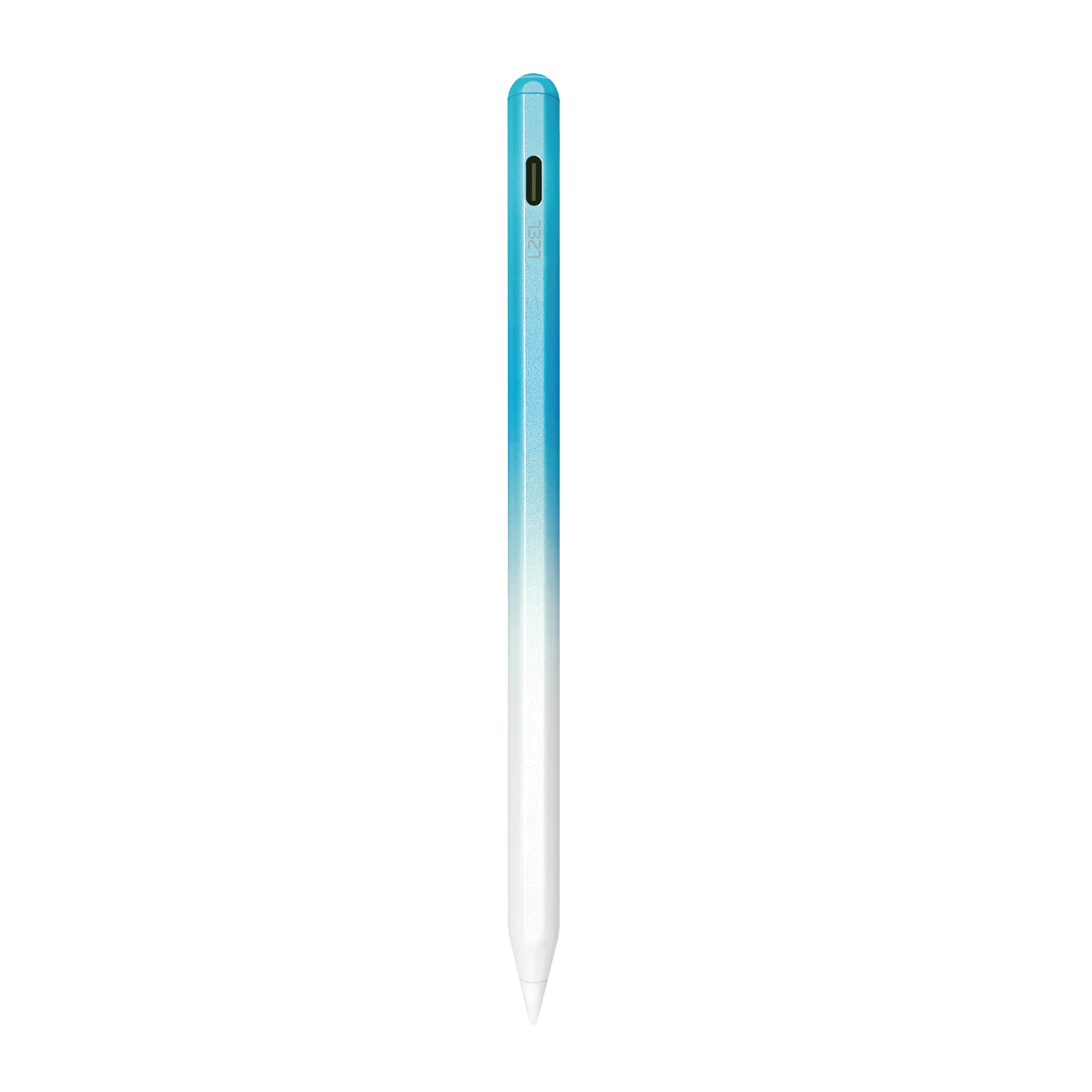 قلم LZEL Protouch Neo iPad مع خاصية رفض راحة اليد | أزرق/أبيض 