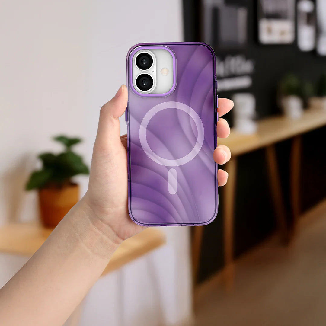 LZEL MagFluxo Craft MagSafe Case for iPhone 17 | Purple