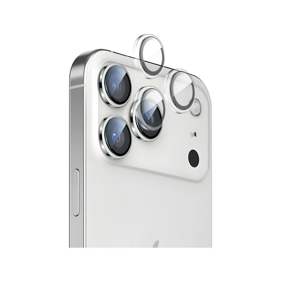 حماية كاميرا من LZEL OptiShield لهواتف iPhone 17 Pro / 17 Pro Max | شفاف