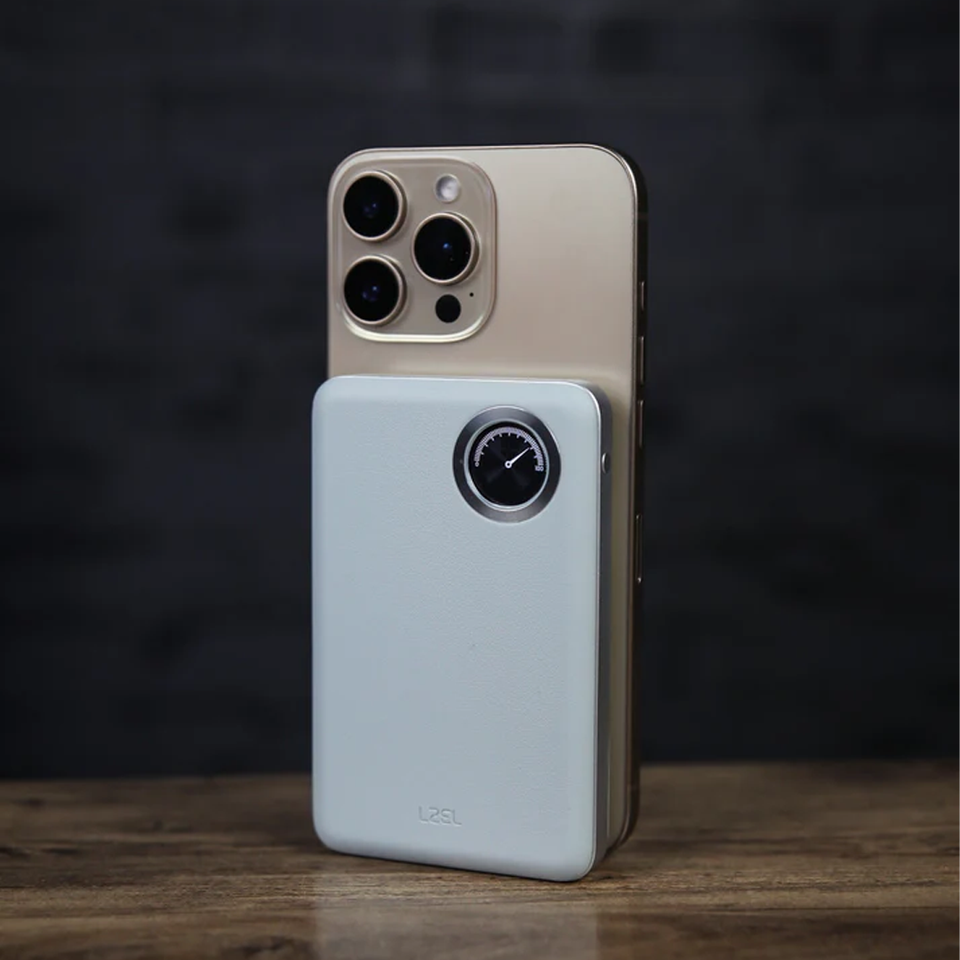 LZEL Novus MagPower 10,000mAh PD MagSafe Power Bank 20W USB-C | Light Green